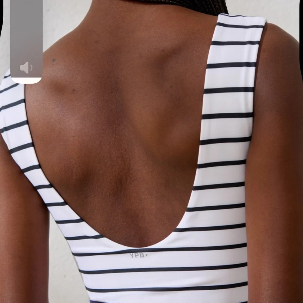 NWT Abercrombie & Fitch YPB SculptLUX Slash Mini Dress XXL Striped - Picture 5 of 11